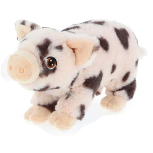 28cm Keeleco Spotty Pig - Soft Cuddle Friend