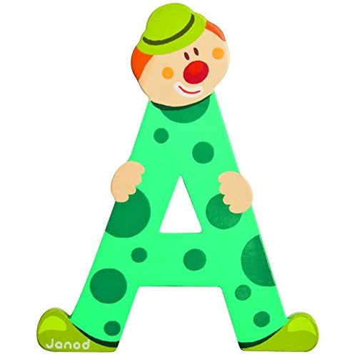 A Clown Alphabet Individual Letter - Bubble Bath Fun