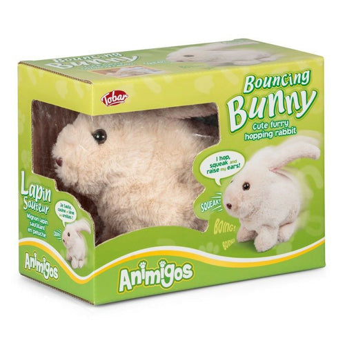 Animigos Bouncing Bunny Rabbit - Cozy Bedtime Buddy