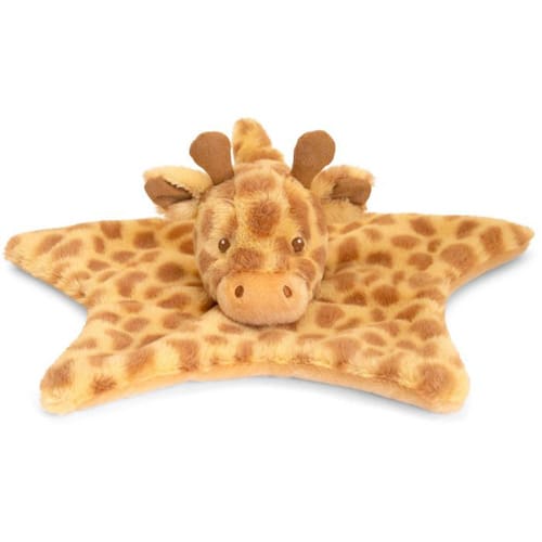 32cm Keeleco Huggy Giraffe Blanket - Little Comfort Friend