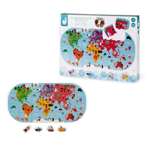 Bath Explorers Map - Bubble Bath Fun