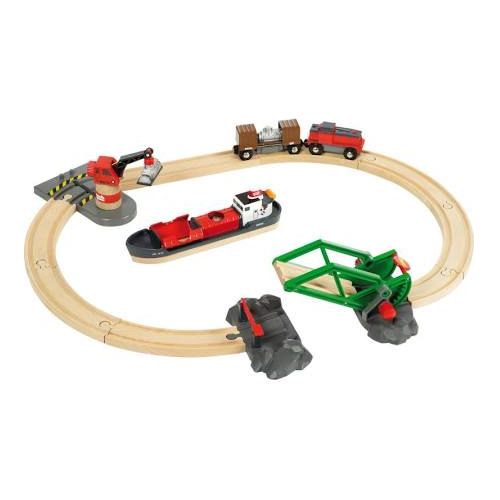 Cargo Harbour Set - Push and Go