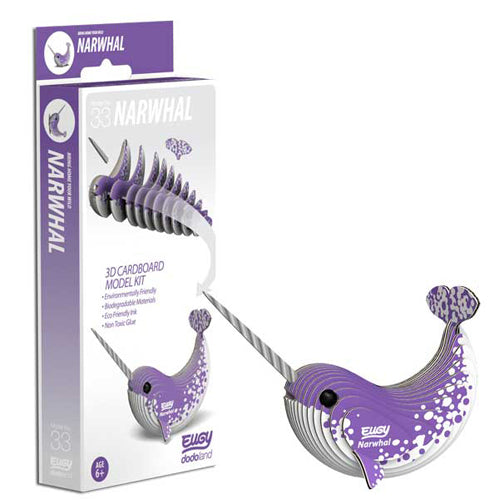 EUGY Narwhal - Maker Play Set