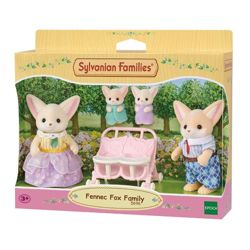 Sylvanian Families Fennec Fox Family - Dress Up Fun