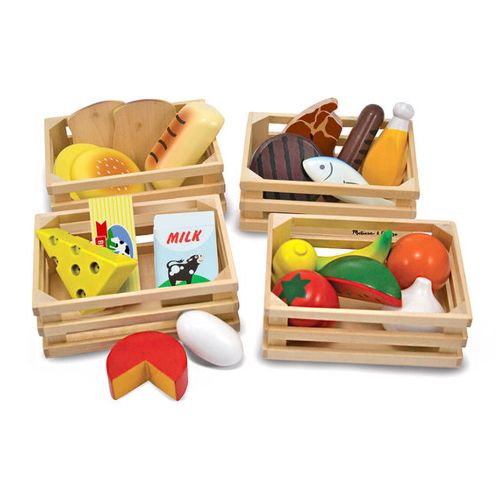 Food Groups – Wooden Play Food - Little Story Friend