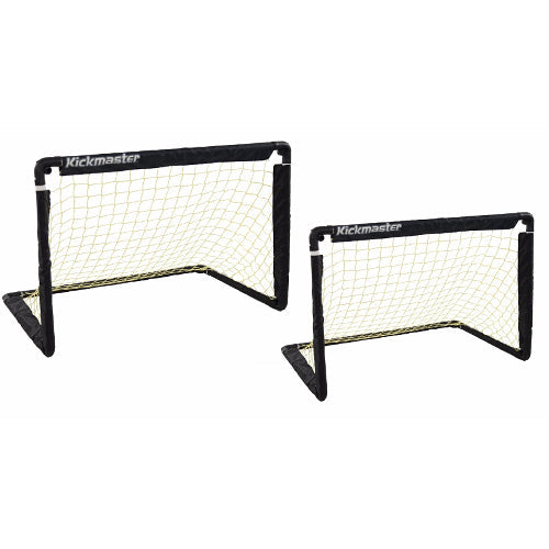 Kickmaster One on One Folding Goal Set - Push and Go