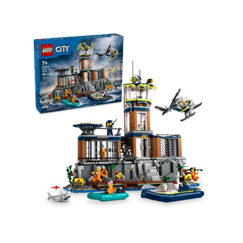 LEGO City Police 60419 Police Prison Island - Hands On Build