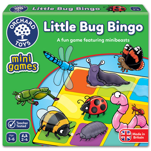 Little Bug Bingo – Mini Game - Splash Play Ready