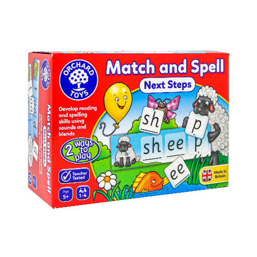 Match & Spell Next Steps - Build Time Choice