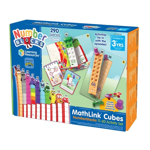 Cubes 11-20 Activity Set - Little Builder Fun