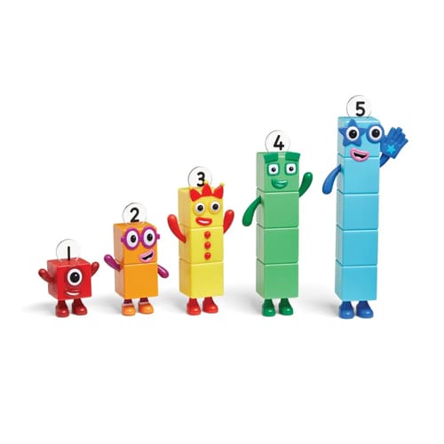 Numberblocks Friends One to Five - Action Play Time