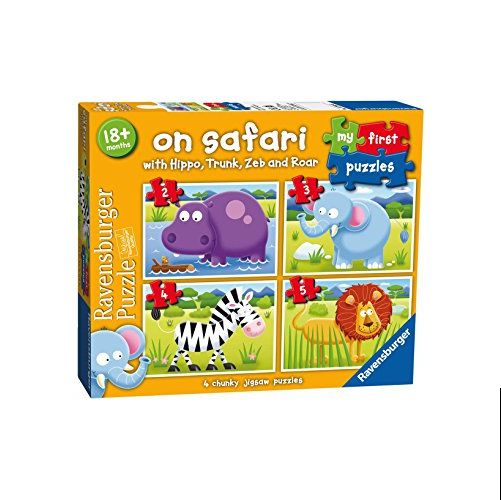 On Safari My First Puzzles (2,3,4,5pc) - Quick Brain Break