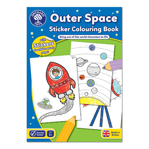 Outer Space Colouring Book - Story Play Pick