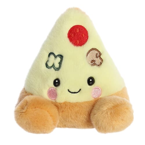 Palm Pals – Peppa Pizza Slice - Gentle Cuddle Toy
