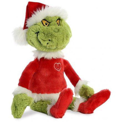 Santa Grinch 19″ Plush - Cozy Bedtime Buddy