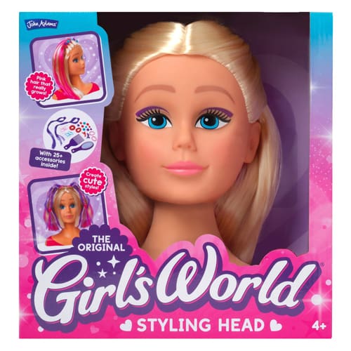 Girl’s World Styling Head - Simple Craft Joy