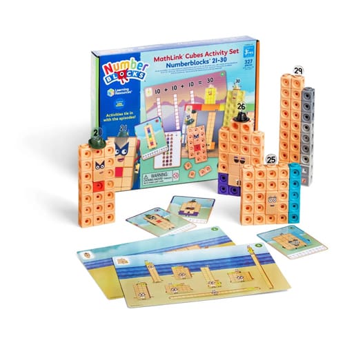 Cubes 21-30 Activity Set - Make and Play