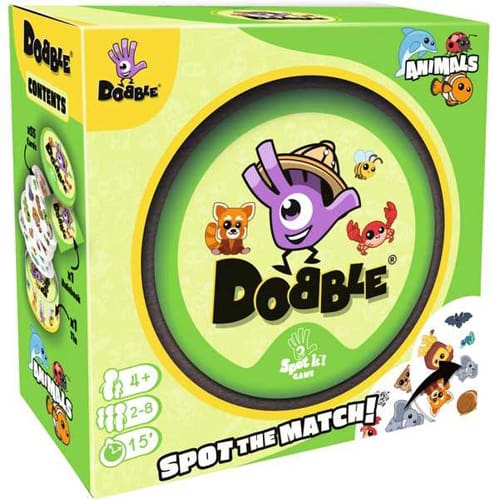 Dobble Animals - Travel Game Ready