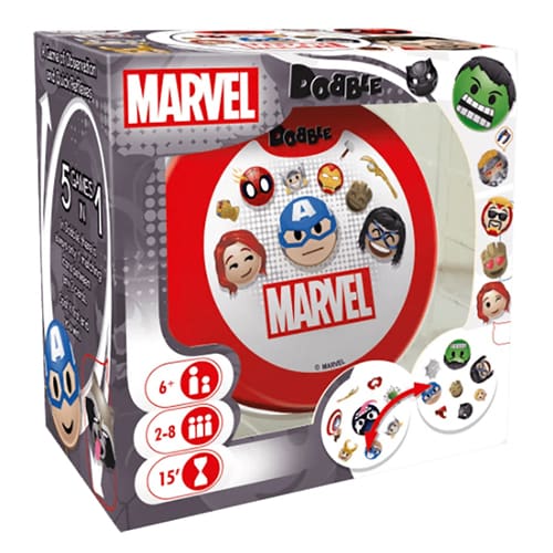 Dobble Marvel Emoji - Action Play Time